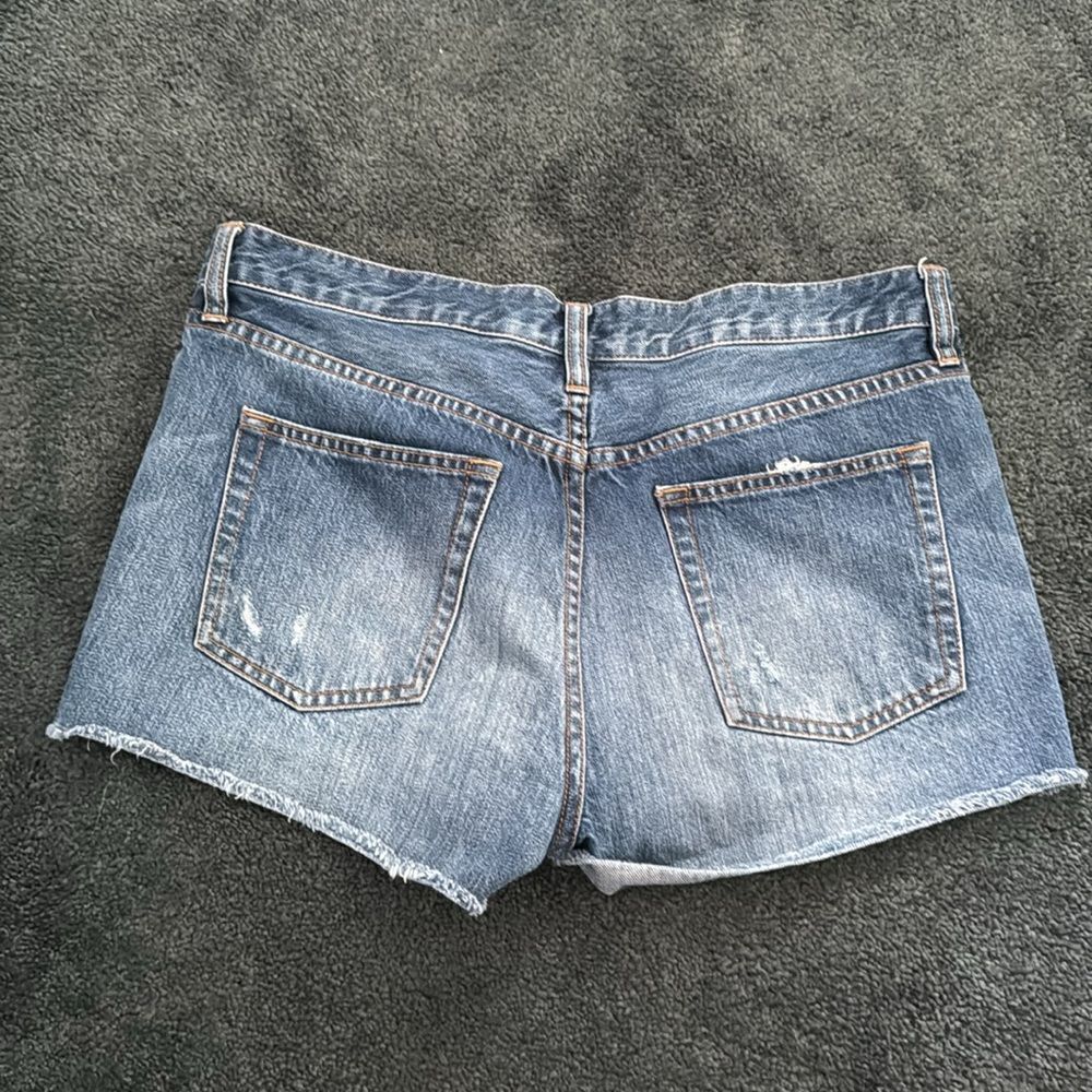 J. Crew Distressed Jean Shorts - Picture 2 of 7